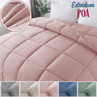 Edredom Coberdrom Poá Macio Quentinho Aconchegante Casal Queen King Habitat Várias Cores em Oferta na Shopee