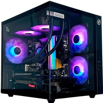Gabinete Kalkan Midgard, Mid Tower, Lateral em Vidro, Micro-ATX, Preto