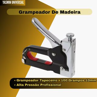 Grampeador De Madeira Alta Pressão Tapeceiro Estofados em Oferta na Shopee