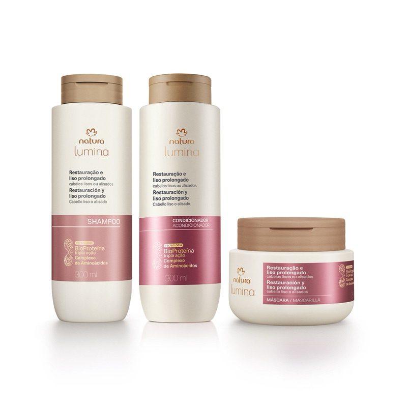 Kit Lumina para Restauração e Liso Prolongado