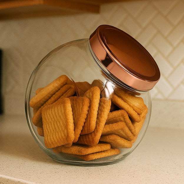 Pote Baleiro Plástico com Tampa de Rosca Rose Gold Cromado 2,5LT 2,4LT Grande Cores em Oferta na Shopee