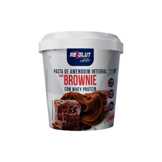 Pasta de Amendoim integral Gourmet com whey protein 1kg Absolut Nutrition O MELHOR PREÇO! TODOS OS SABORES! em Oferta na Shopee