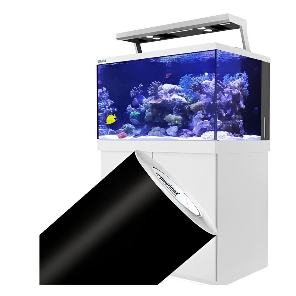 Papel Vinil Adesivo para Aquário Fundo Decorativo Lavável 3 Metros x 50 Cms