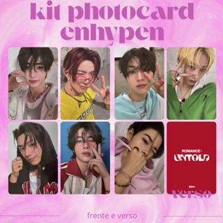 Kit photocard fanmade enhypen romance : untold daydream em Oferta na Shopee