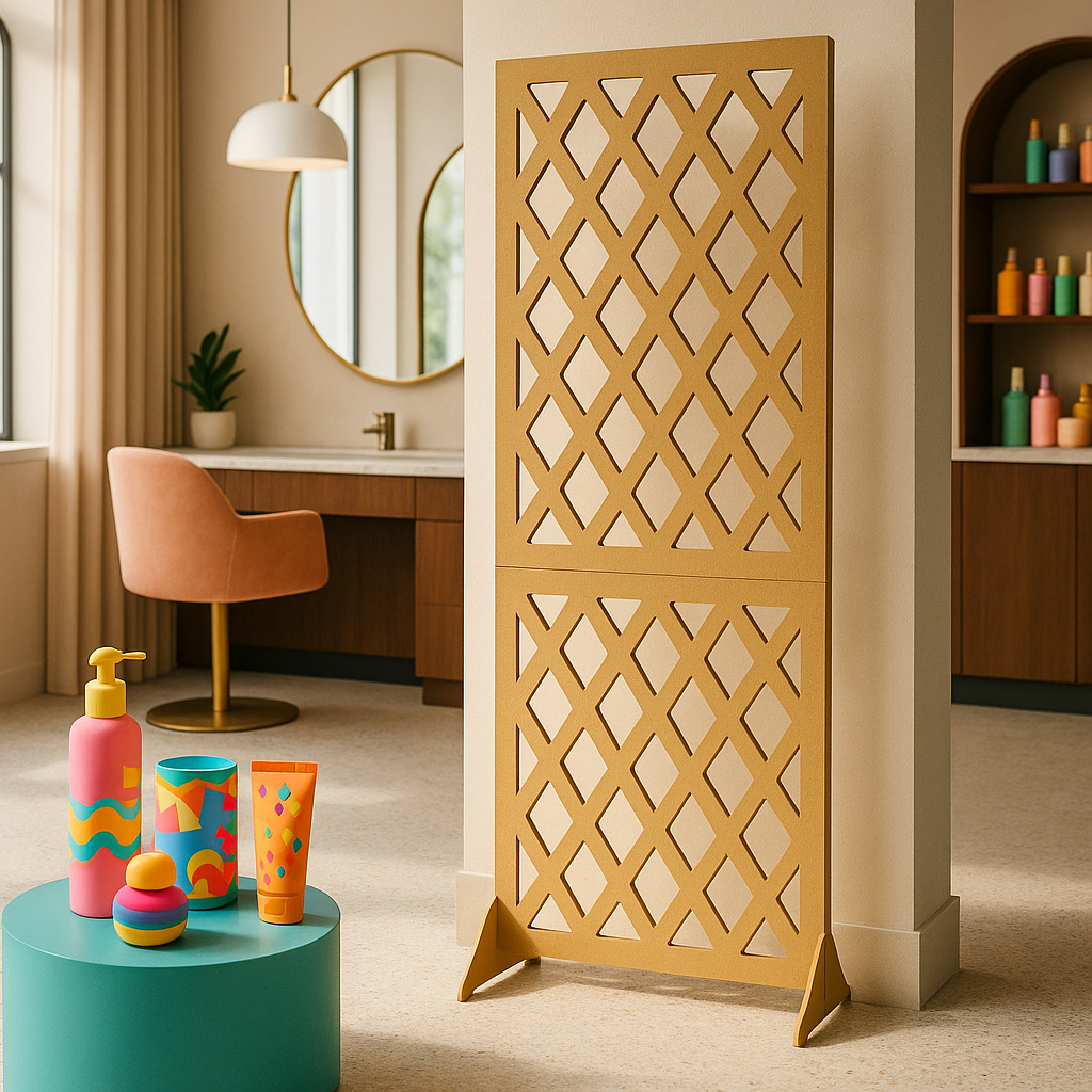 Painel Decorativo Treliça em MDF Tamanho G Desmontável 2 Partes Móvel Decorativo para Festas PROMOÇÃO BLACK FRIDAY