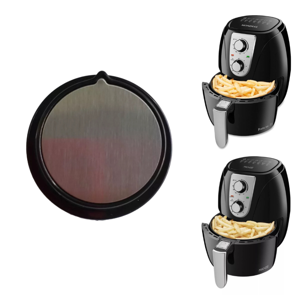 Botão P/ Airfryer Mondial Af-33 Af-34 Preto - Original
