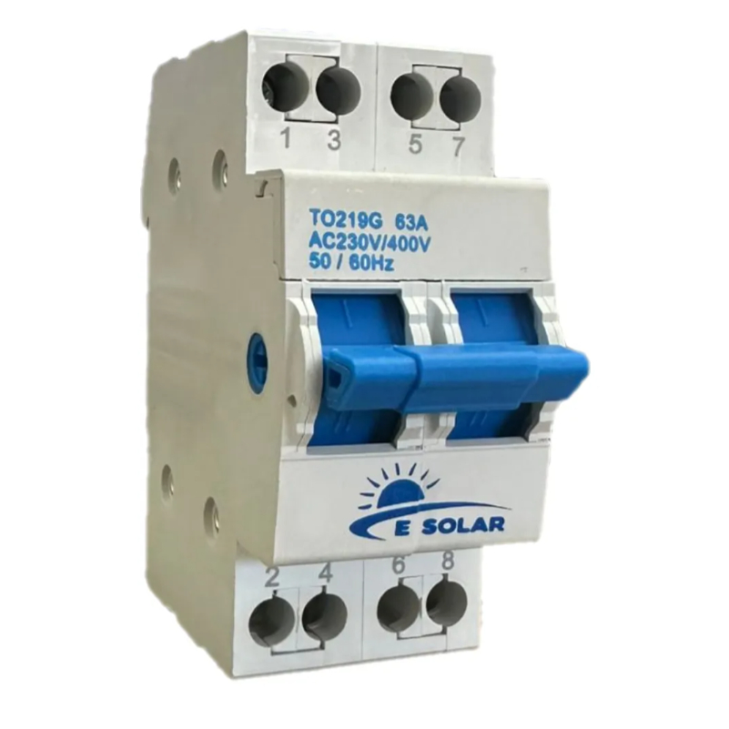 Chave De Transferência Manual 400v 63a 2 Polos - 127v / 220v em Oferta na Shopee