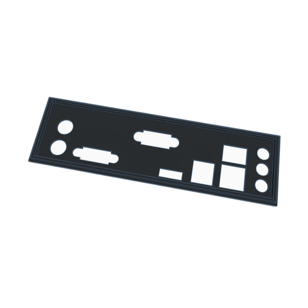 Espelho Backplate da Placa Mãe Ecs Nm70-i - Frete Grátis com cupom