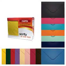 Envelope Visita( Tamanho Cartao de Visita) Liso Color Plus Colorido 80g 72x108mm C/ 10 unidades em Oferta na Shopee