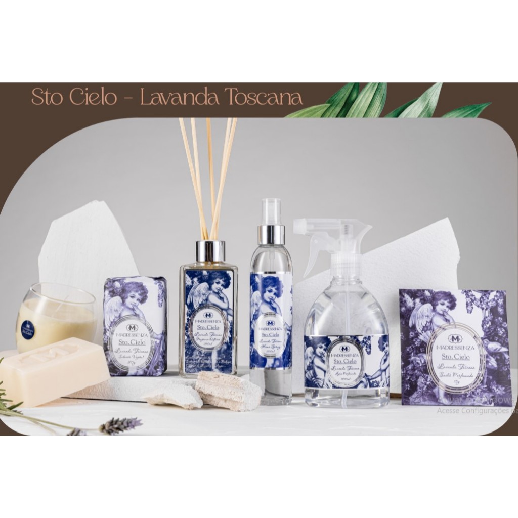 MADRESSENZA - LAVANDA TOSCANA - COLEÇÃO STO CIELO - AROMATIZADOR DE AMBIENTE