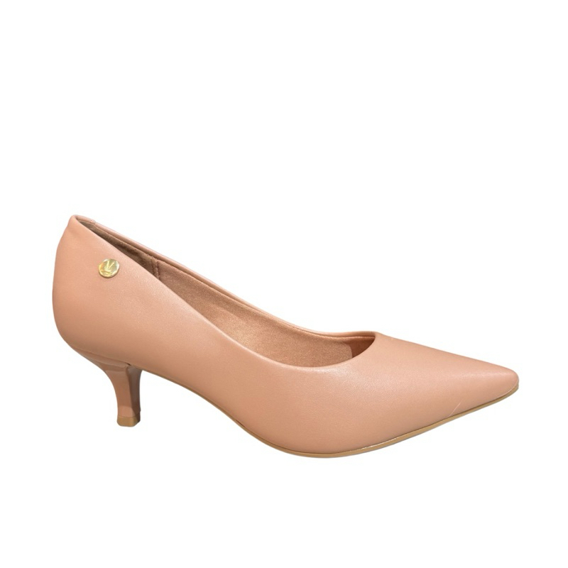 Scarpin Feminino Vizzano Salto Baixo 1122828 Couro Sintético