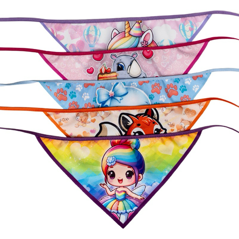 Bandanas Star Pet Fêmea 50, 80 ou 100 unidades para Banho e Tosa e Pet Shop Laços Revendedor