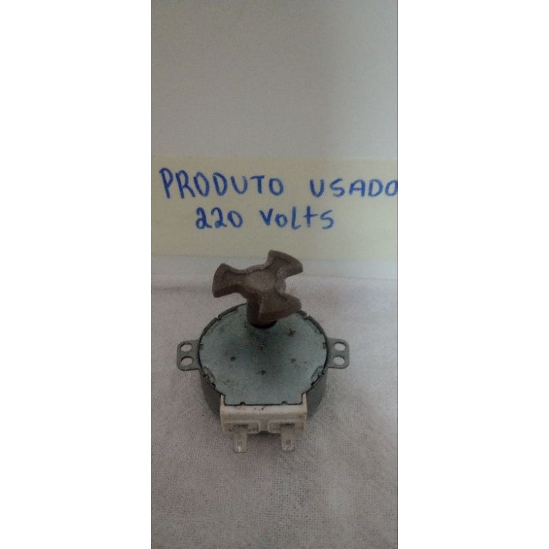 Motor do prato Microondas 220 Volts + Cruzeta (LER DESCRIÇÃO)
