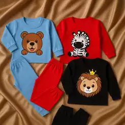 Conjunto de Bebê – Camiseta + Calça Algodão ideal para Kit Enxoval, Roupas de Bebê