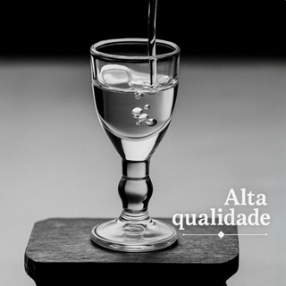 6 12 ou 24 Mini Taça Tacinha Dose Vidro Lembrancinha Licor casamento em Oferta na Shopee