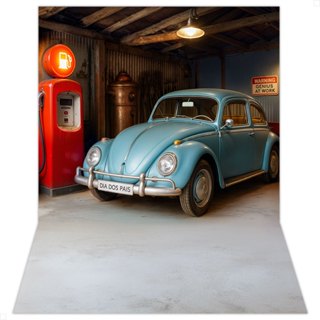 Fundo Fotográfico Dia dos Pais Cenário Fusca Painel Em Tecido Sublimado  - C-698 em Oferta na Shopee
