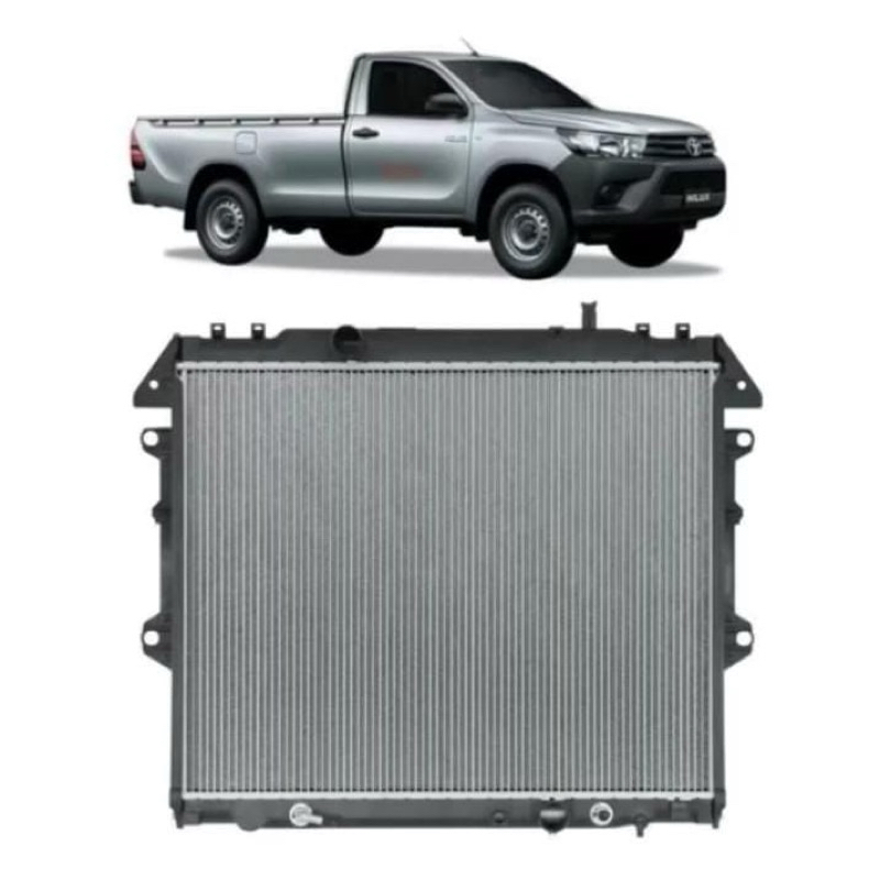 Radiador Toyota Hylux diesel 2.5 3.0 Automático 2006 A 2013