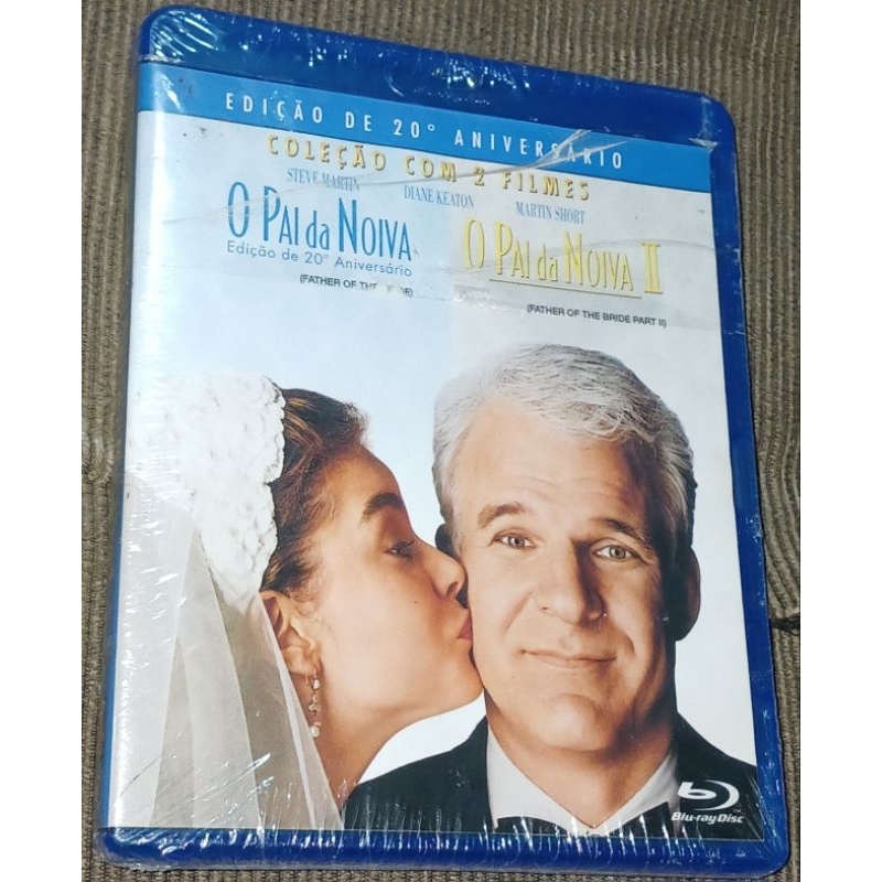 blu-ray O Pai da Noiva 1 e 2 original lacrado