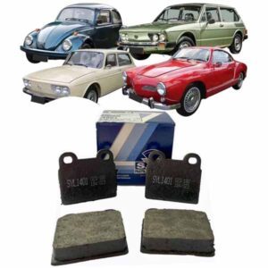 PASTILHA FREIO 1401 SYL ALFA ROMEO 2300  GURGEL X12L TR M CA PUMA GTE GTS VW BRASILIA FUSCA  KARMAN GUIA TL VARIANT