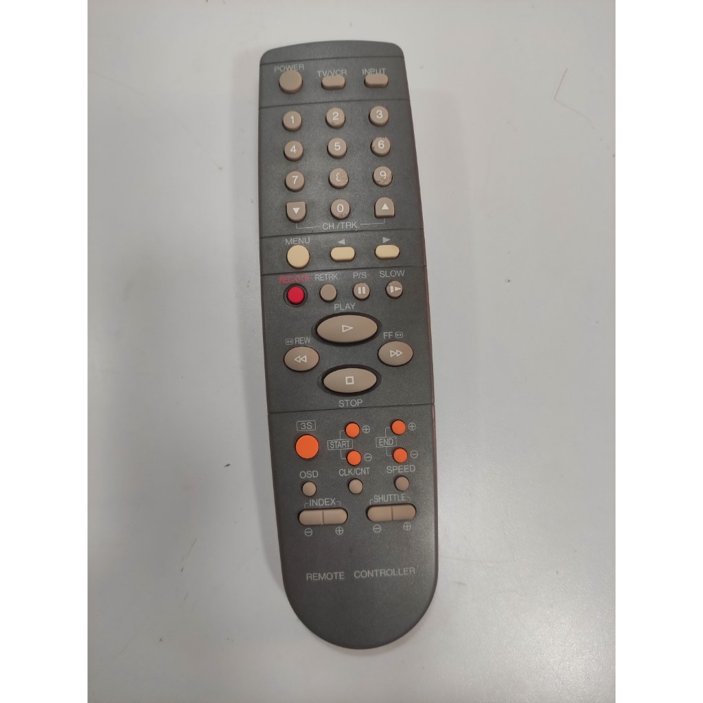 Controle Remoto Daewoo Tv Vcr Video Cassete N8j (Usado) ok