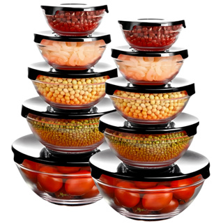Conjunto Tigela Vidro Bowl Marmita Tampa em Oferta na Shopee