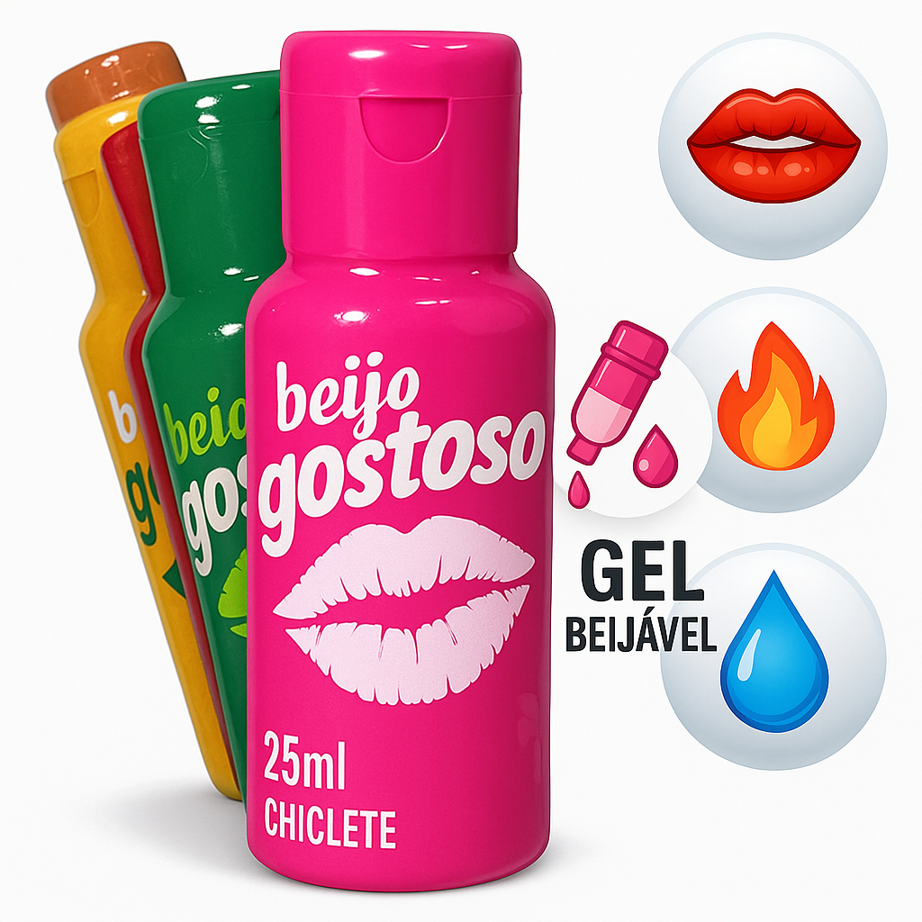 Beijo Gostoso Sexy Gel Beijável Lubrificante sexual mais Prazer sex shop Produtos casal Eróticos - Topgel SexShop em Oferta na Shopee