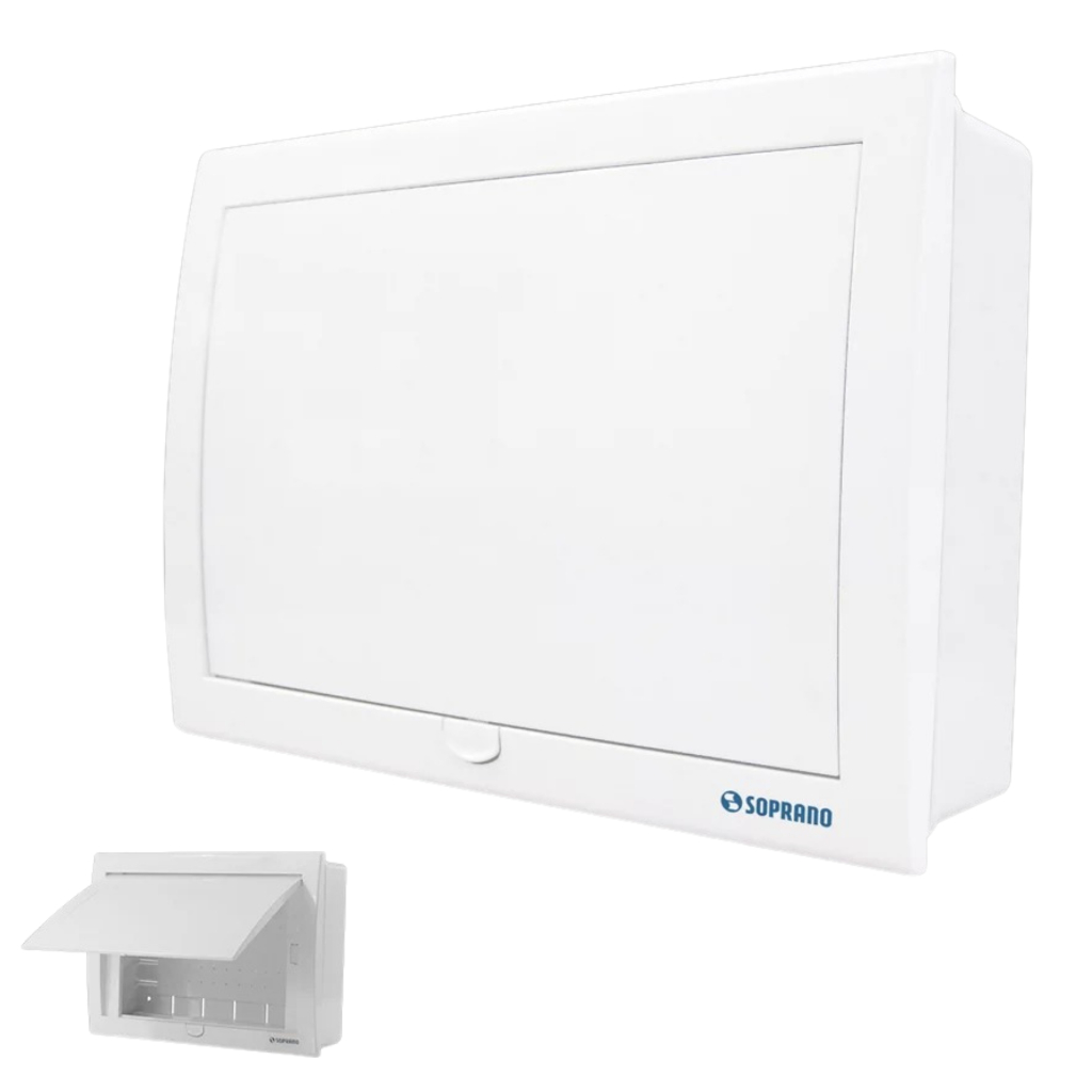 Quadro de Distribuição VDI-30-PB Embutir com Barramento Soprano - 05129.4030.01