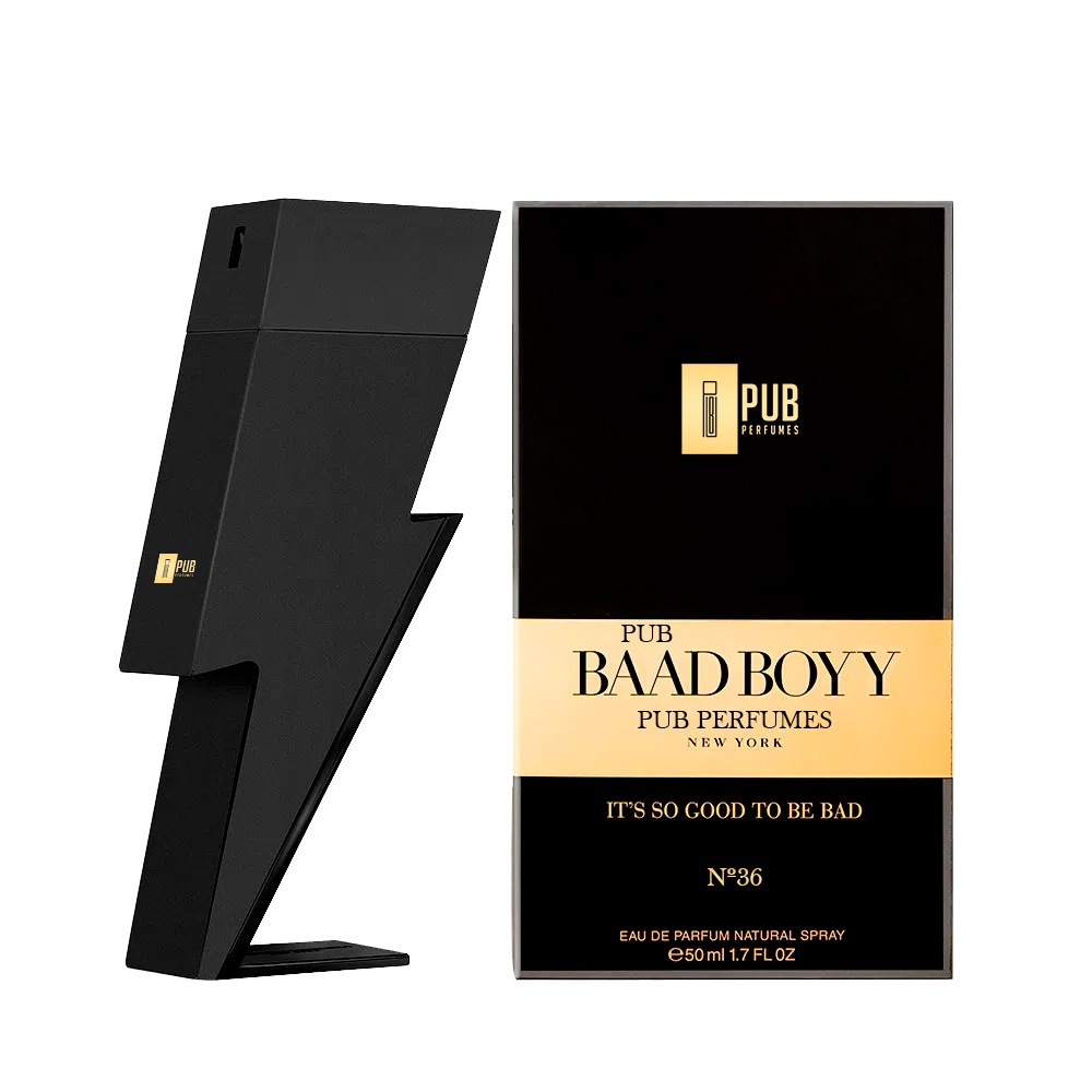 Pub Perfumes - Pub Baad BOYY - 50ml - Perfume Masculino, Intenso, Aromatico, 24hs De Fixação. Produto Contratipo