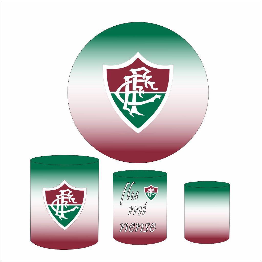 kit painel e capas FLUMINENSE FLU capas cilindros FLUMINENSE FESTA