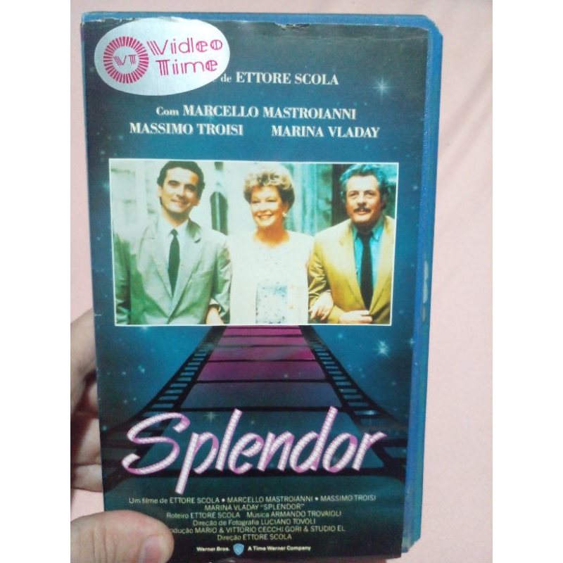 VHS Splendor ( legendado) Ettore Scola
