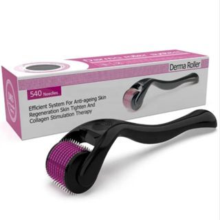 Dermaroller System Facial 0.50mm com 540 Agulhas – Tratamento Antiacne e Antirrugas best lu