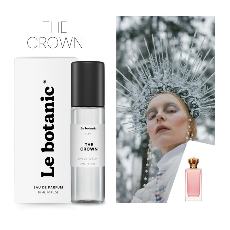 Perfume The Crown - Le botanic - EDP - 30ML - Travel Size - Alta Fixação