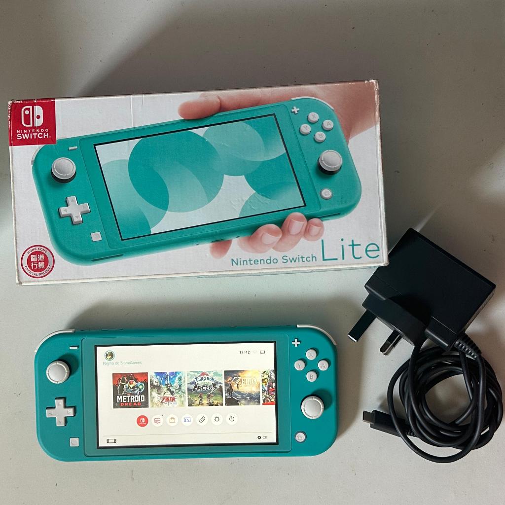 Nintendo Switch Lite Desbloqueado Usado