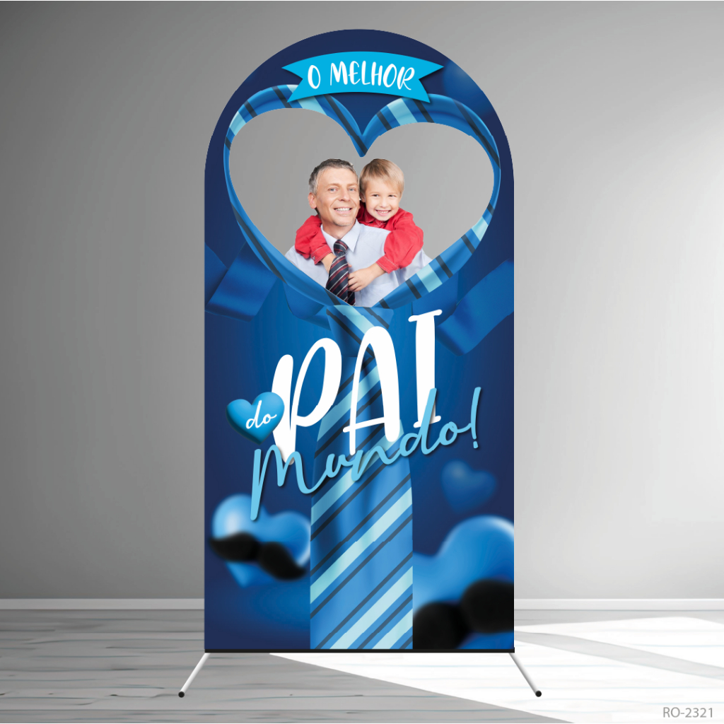 Painel Interativo de Festa Decoração Feliz Dia dos Pais 1x2