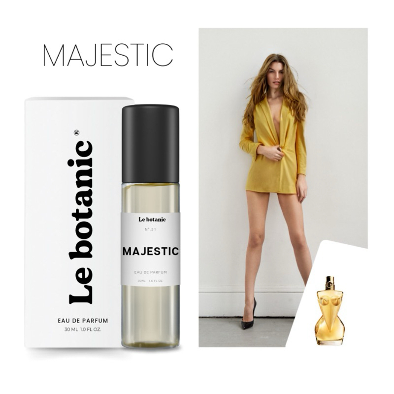 Perfume Majestic - Le botanic - EDP - 30ML - Tavel Size - Alta Fixação