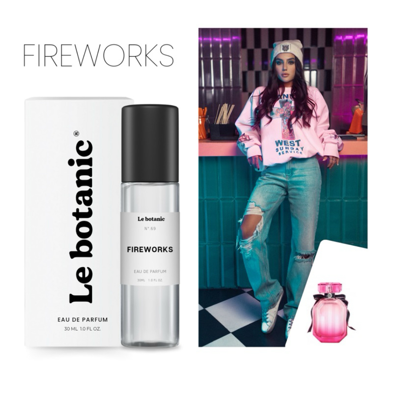 Perfume Fireworks - Le botanic - EDP - Travel Size - 30Ml - Alta Fixação em Oferta na Shopee