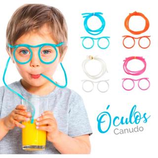 Canudo  Óculos Divertido Criança(1/3/5 peças) em Oferta na Shopee