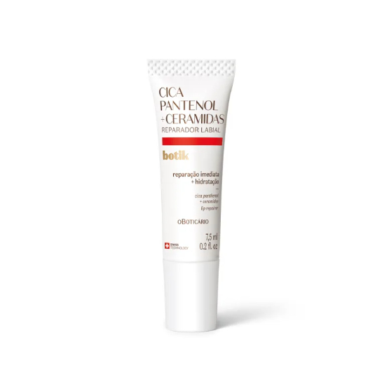 Reparador Labial Botik Cica Pantenol E Ceramidas 7,5ml
