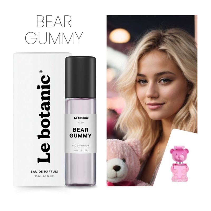 Perfume Bear Gummy - Le botanic - Alta Fixação - Travel Size - 30 ML