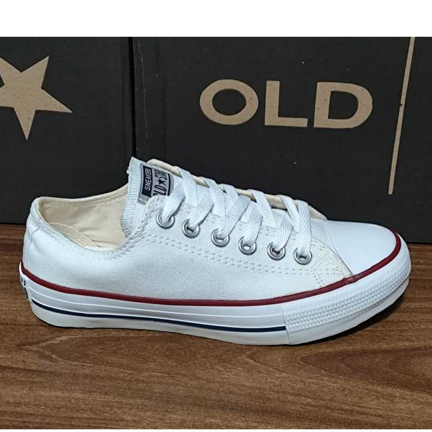 Tênis Old Star Unissex   Clássico Original Em Lona . em Oferta na Shopee