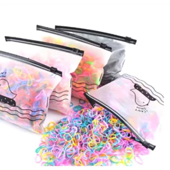 Bolsa Elástico Scrunchies De Cabelo Feminino Descartável Multicolorido Acessórios Infantil Para Crianças