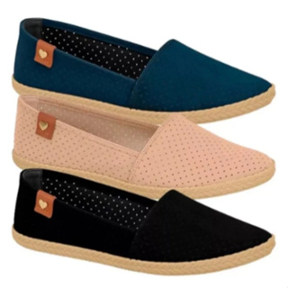 Sapatilha Moleca Alpargata Microperfuros Confortável Respirável Macia Leve Tecido NoBuck 5287.210 em Oferta na Shopee