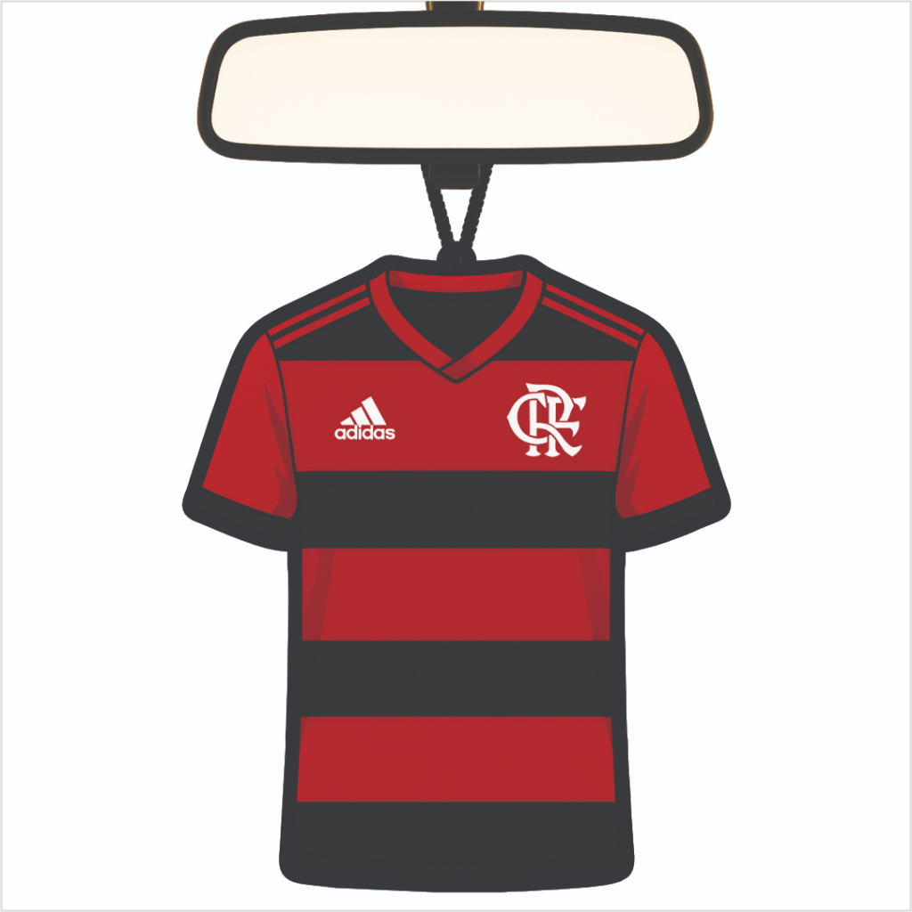 KIT 12/8/4 Cheirinho de carro FLAMENGO Aromatizante de carro