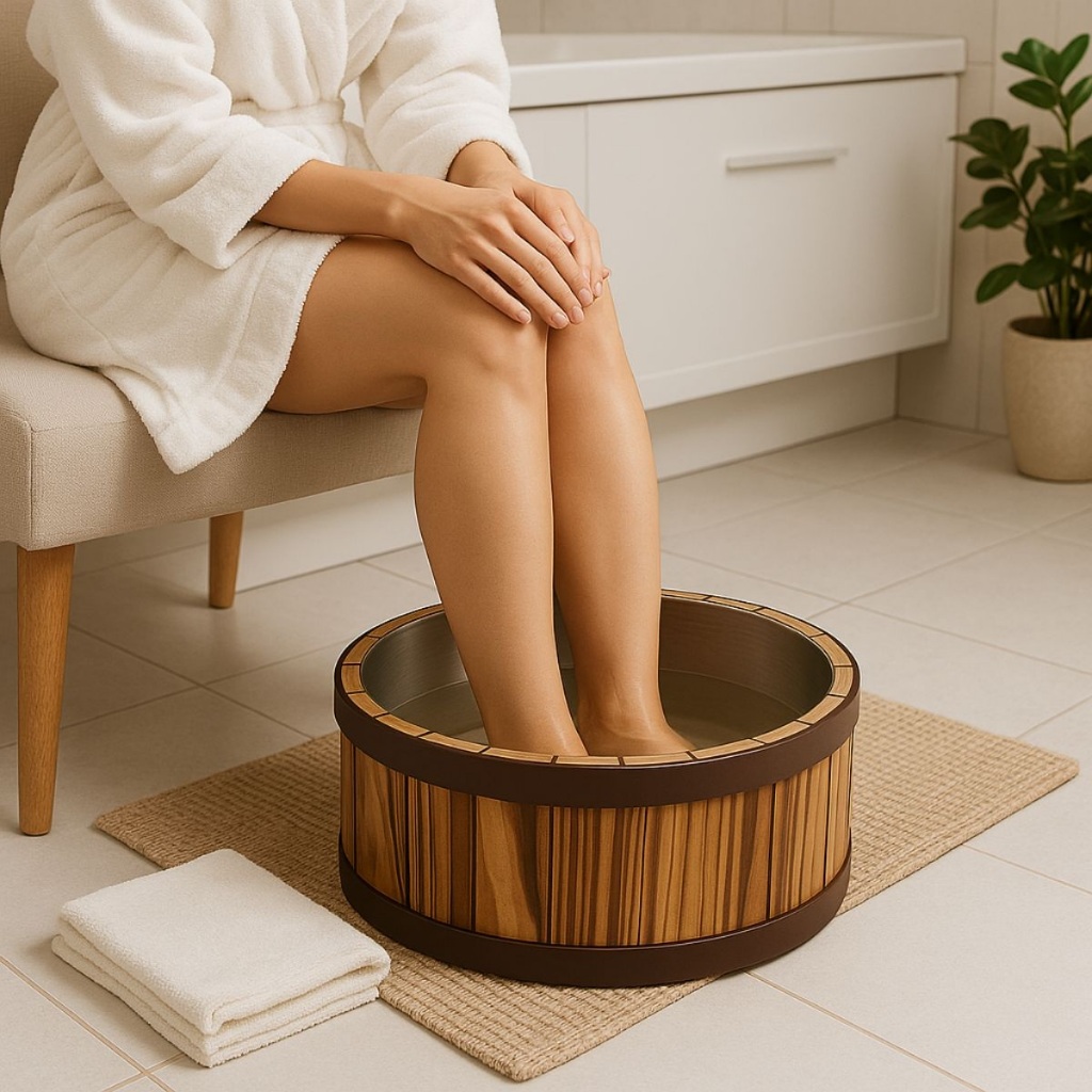 Tina Bacia Pedicure Escalda Pés Ofuro Pedicure Spa para os Pés