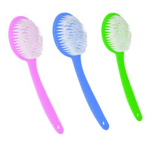 Escova de Banho com Cabo Longo 36cm – Alta Qualidade, Limpeza Profunda e Conforto