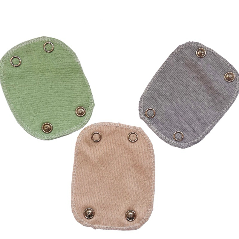 4 Uni Extensor Alongador Body Bebe Acessório Algodão Cores Variadas  Menina e Menino
