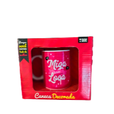 Caneca Xicara Amiga Amizade Lealdade Irmã Lindo Presente Com Caixa