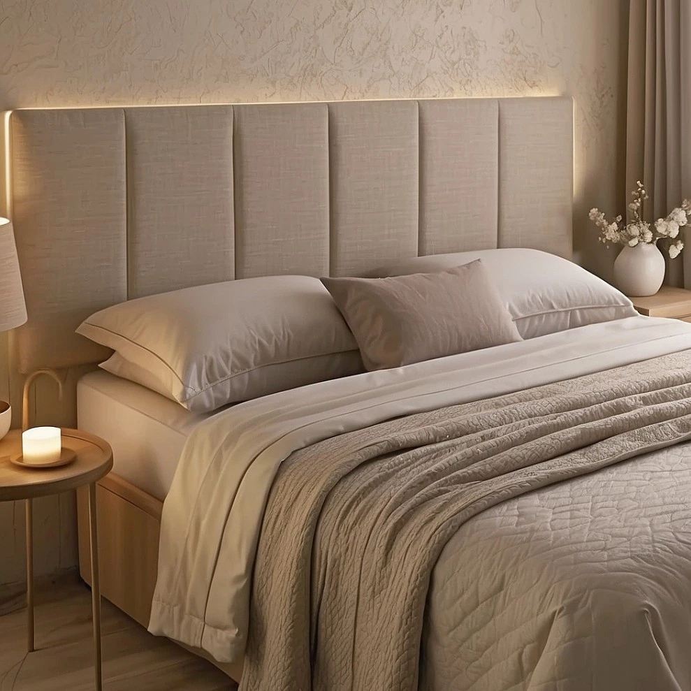 Kit Completo 10 Cabeceira Modular Estofada De Cama Box Casal Queen King  - Envio Imediato