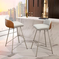 KIt 2 Banquetas Area Gourmet Nobre