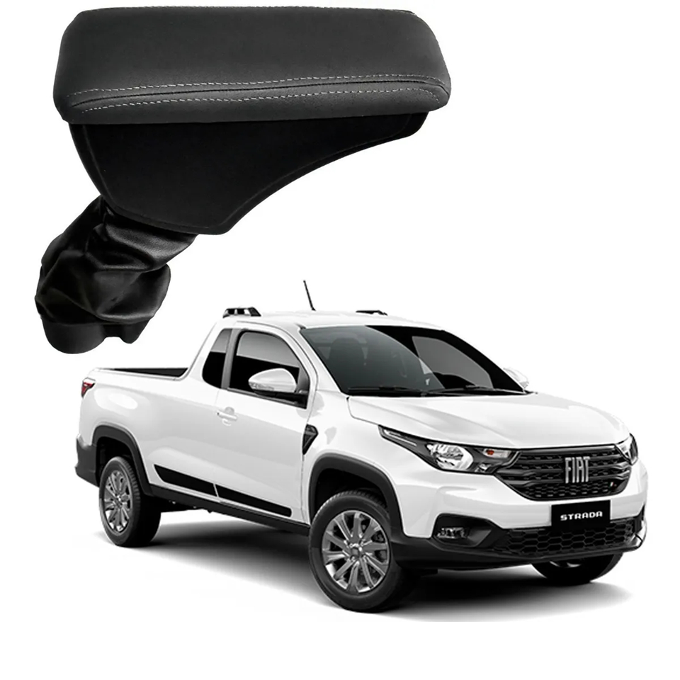 Apio Encosto De Braço Nova Fiat Strada 2021 Em Diante em Oferta na Shopee